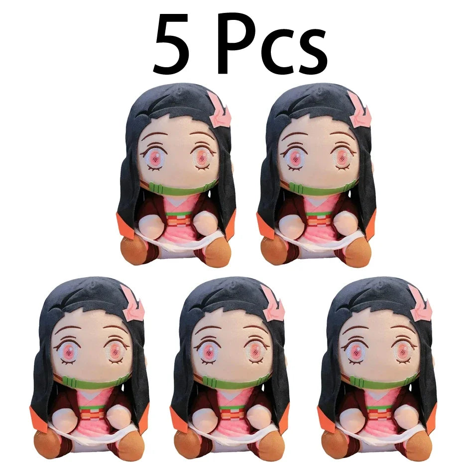 @20cm Hot Japan Demon Slayer Plush Dolls Lovely Anime Kimetsu No Yaiba Kamado Tanjirou Nezuko Zenitsu Kyoujurou Toys Kids Gifts