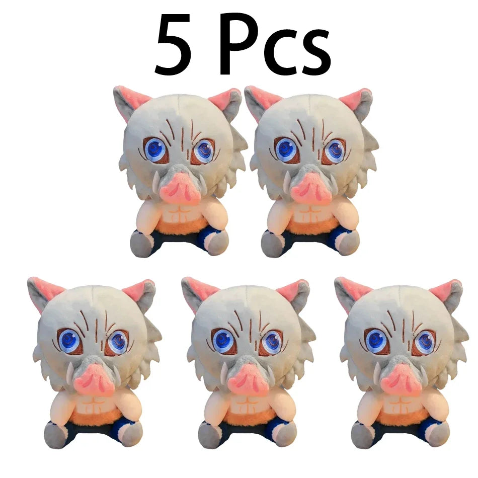 @20cm Hot Japan Demon Slayer Plush Dolls Lovely Anime Kimetsu No Yaiba Kamado Tanjirou Nezuko Zenitsu Kyoujurou Toys Kids Gifts