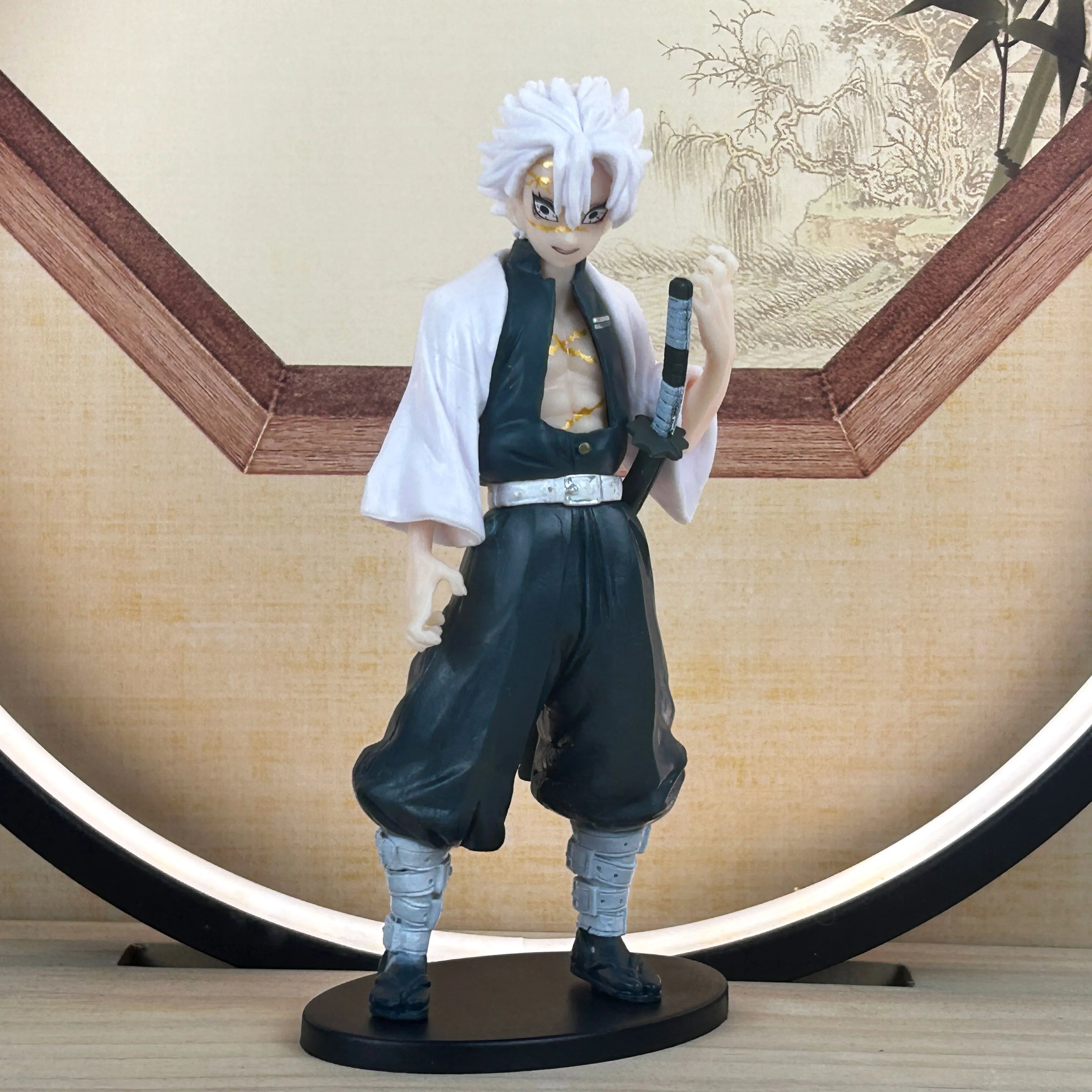 Anime Figure Demon Slayer Figures Kimetsu No Yaiba Doll Tanjiro Nezuko Zenitsu Figurine Inosuke Warrior Action Figure Model Toys